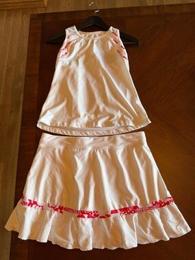 Sofibella Tennis Top and Skort Set - Women's Size Large